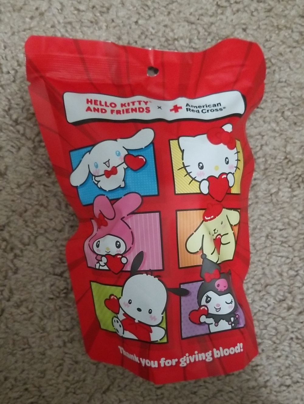 Hello Kitty and Friends X American Red Cross Blind Bag